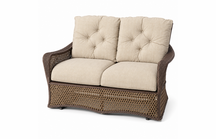 Lloyd Flanders Grand Traverse Loveseat Glider Replacement Cushions (4 Cushions)