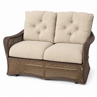 Lloyd Flanders Grand Traverse Loveseat Glider Replacement Cushions (4 Cushions)