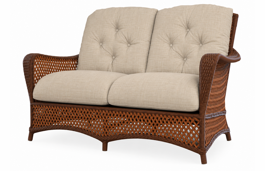 Lloyd Flanders Grand Traverse Loveseat Replacement Cushions (4 Cushions)