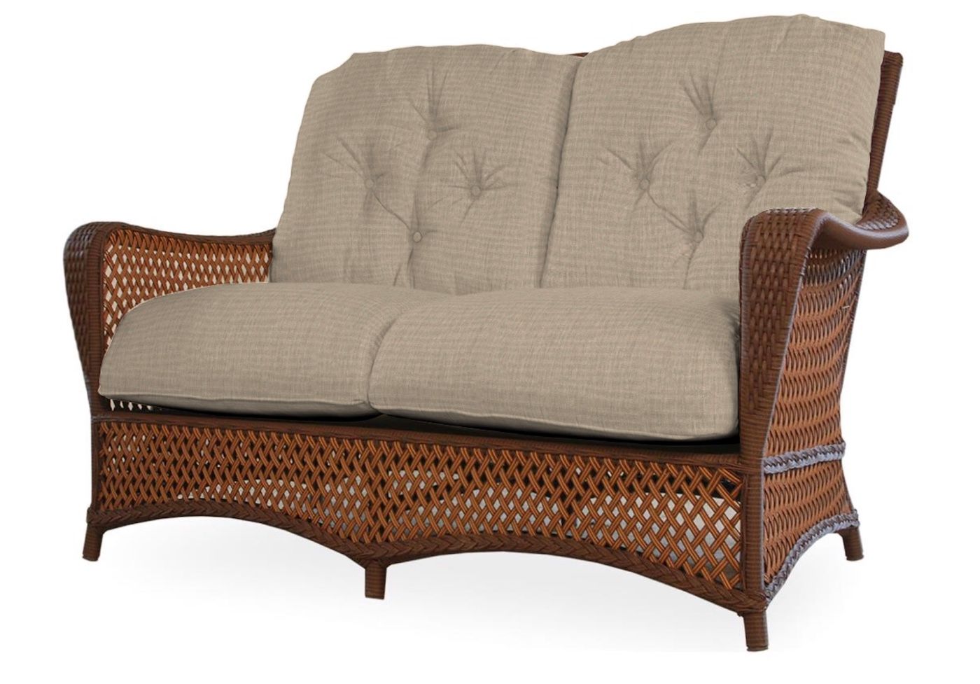 Lloyd Flanders Grand Traverse Loveseat Cushions