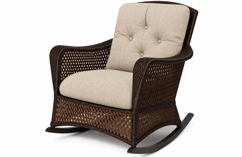 Lloyd Flanders Grand Traverse Rocker Replacement Cushions (2 Cushions)