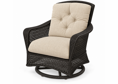 Lloyd Flanders Grand Traverse Swivel Rocker Replacement Cushions (2 Cushions)