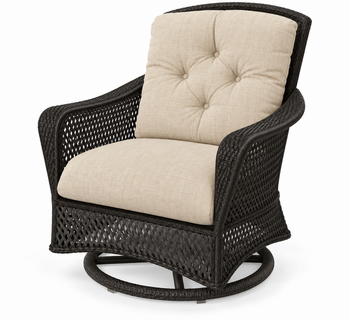 Lloyd Flanders Grand Traverse Swivel Rocker Replacement Cushions (2 Cushions)