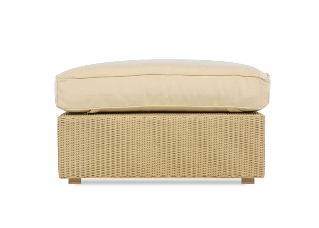Lloyd Flanders Hamptons Large Ottoman Replacement Cushion