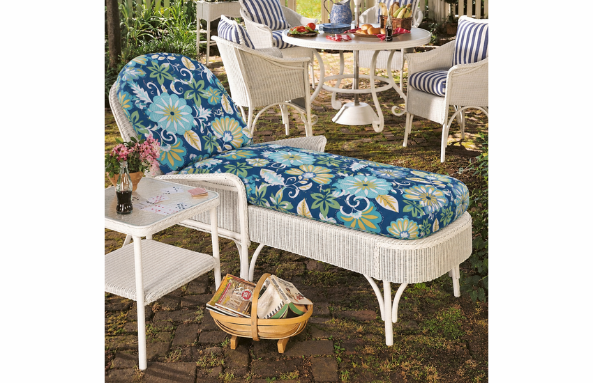 Lloyd Flanders Heirloom Adjustable Chaise Cushions