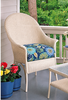 Lloyd Flanders Heirloom High Back Chair Replacement Cushion