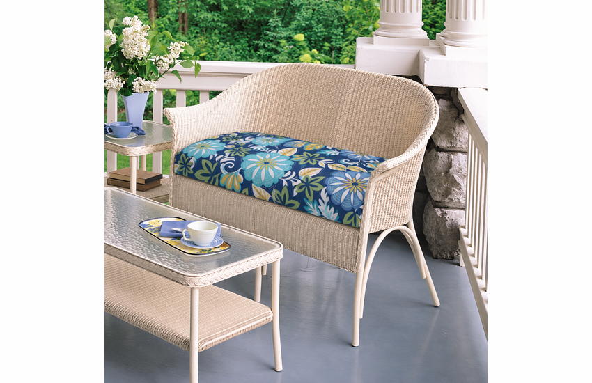 Lloyd Flanders Heirloom Loveseat- loveseat porch swing cushion Cushion