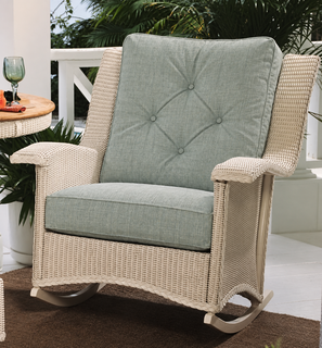 Lloyd Flanders Heritage Chair/Rocker Replacement Cushions (2 Cushions)