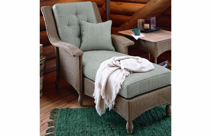 Lloyd Flanders Heritage Chaise Replacement Cushions (2 Cushions)