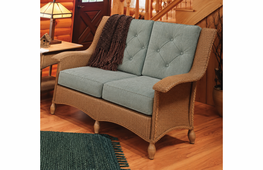 Lloyd Flanders Heritage Loveseat Replacement Cushions (4 Cushions)