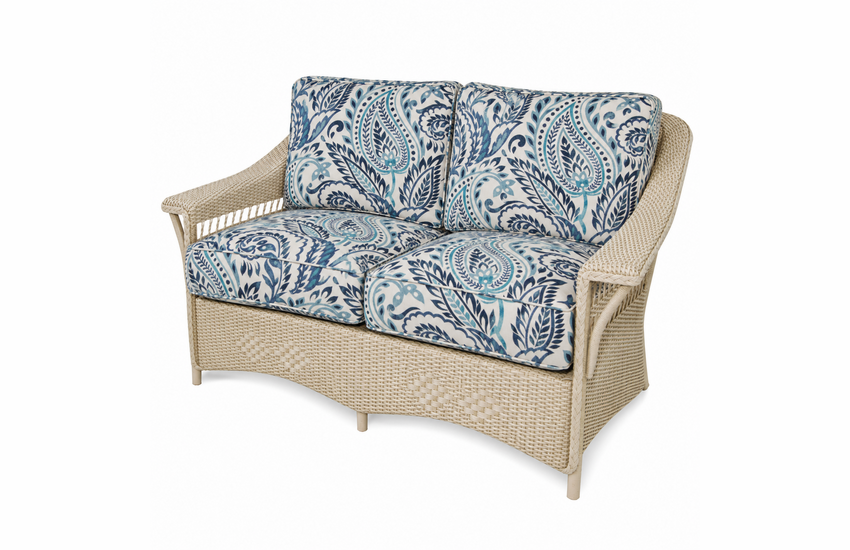 Lloyd Flanders Nantucket Loveseat Replacement Cushions (4 Cushions)