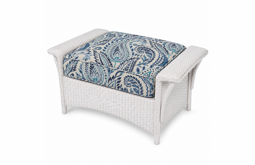 Lloyd Flanders Nantucket Ottoman Replacement Cushions