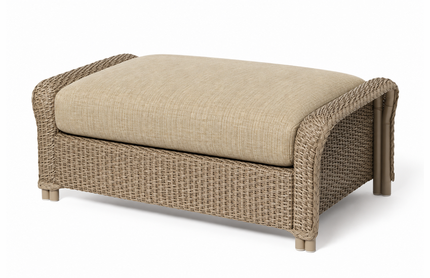 Lloyd Flanders Veranda/Hatteras Large Ottoman Replacement Cushion