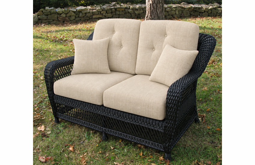 Loveseat Cushion Set - Wicker Style (4 Cushions)