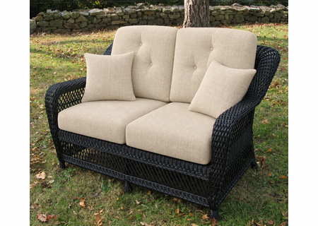 Loveseat Cushion Set - Wicker Style (4 Cushions)
