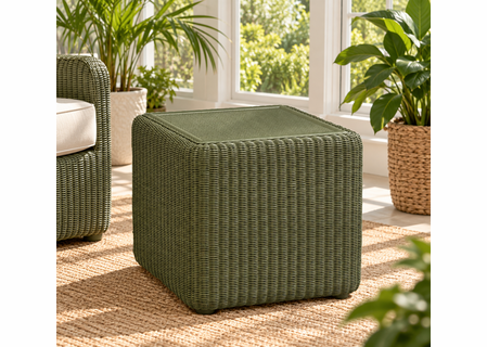 Braxton Culler Luma Wicker End Table (Available in 30 Finish Choices)