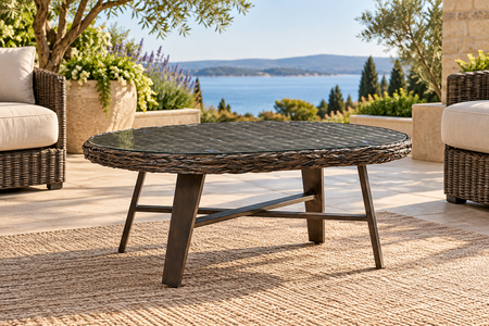 Marco Island Outdoor Wicker Coffee Table