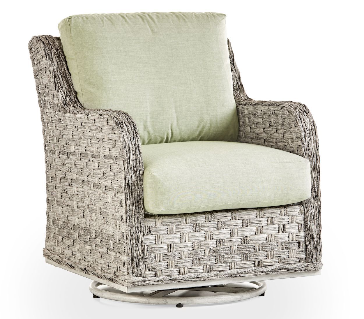 Marco Island Outdoor Wicker Swivel Glider Chair