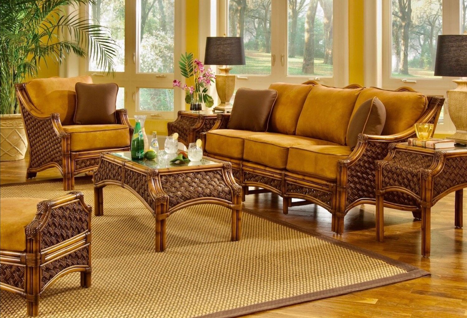 Melbourne Rattan Furniture Set of 6