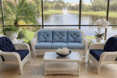 Montauk Outdoor Wicker Set of 3