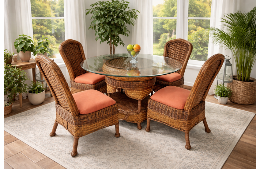 Morocco Armless Dining Set of 5