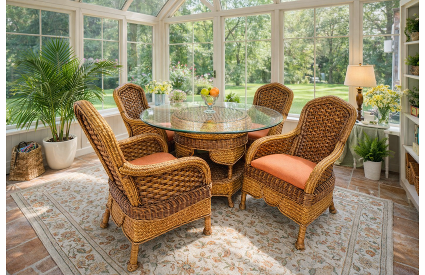 Morocco Dining Arm Chair Set Of 5