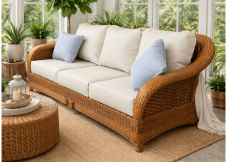 Morocco Wicker Sofa
