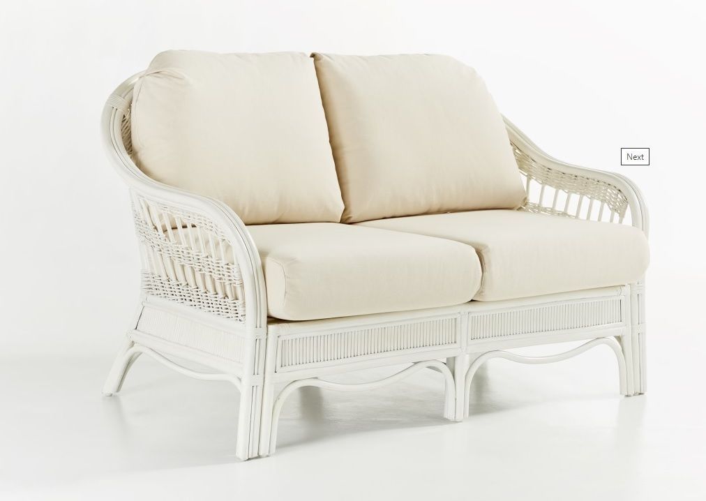 Nantucket Rattan Loveseat