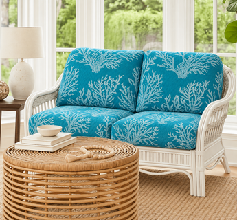 Nantucket Rattan Loveseat