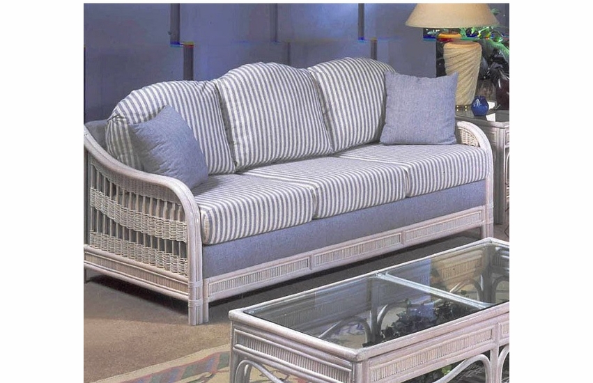 Nantucket Rattan Sleeper Sofa