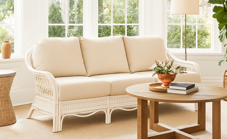 Nantucket Rattan Sofa