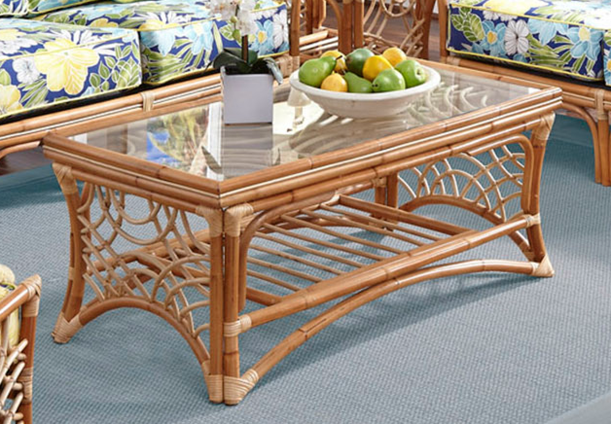 Nassau Rattan Coffee Table