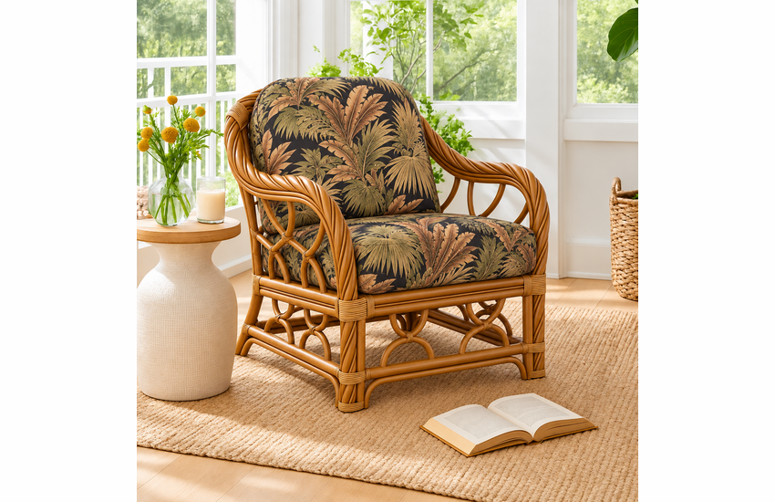 New Twist Rattan Chair