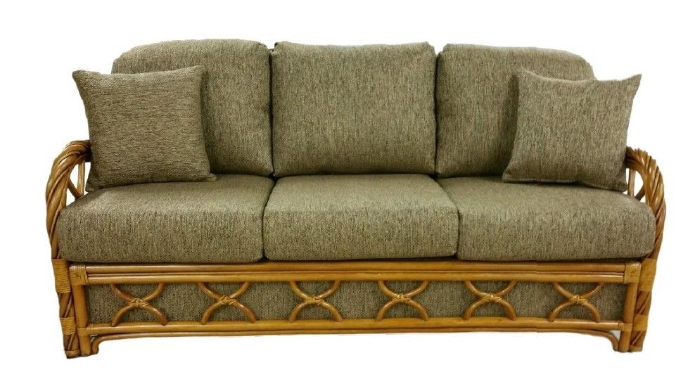 New Twist Rattan Sleeper Sofa
