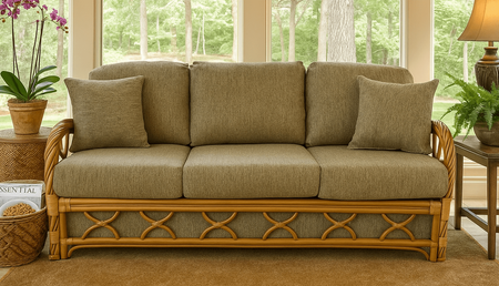 Maui Rattan Sleeper Sofa
