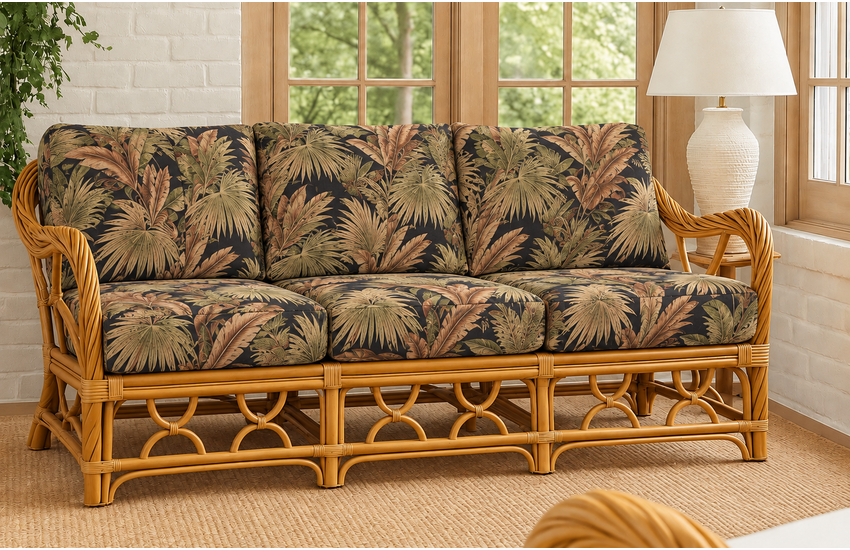 New Twist Rattan Sofa