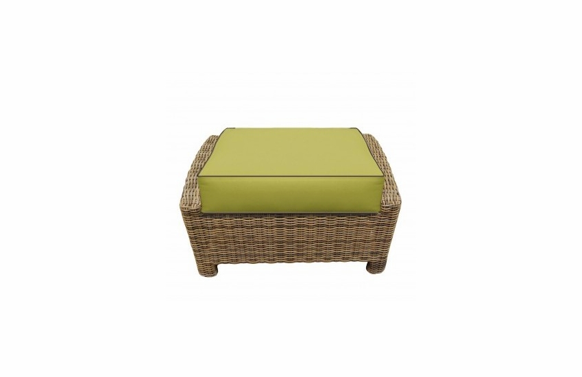 North Cape Wicker Bainbridge/Cabo Ottoman Cushion
