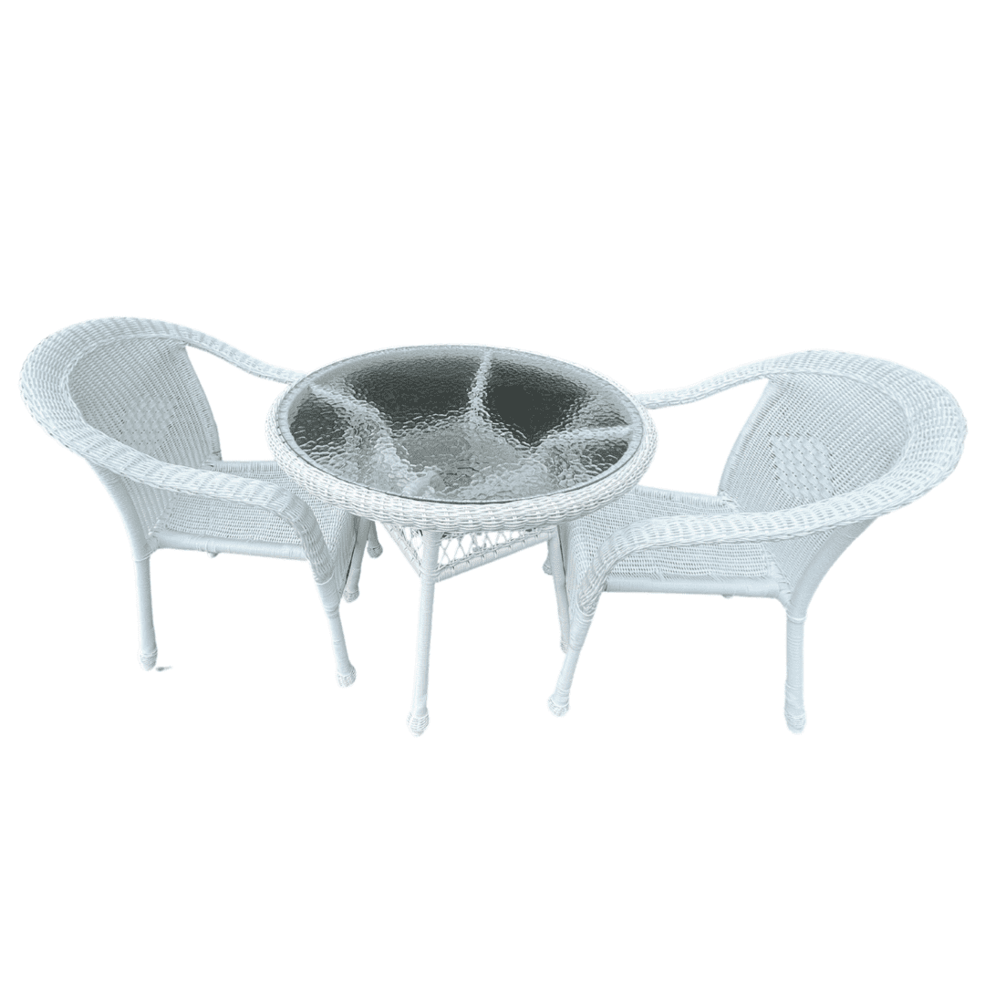 Outdoor Wicker Bistro set of 3
