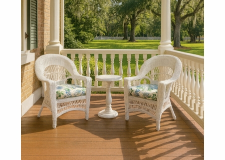  Outdoor Wicker Chair Set of 2 - Cape Cod In Stock 
