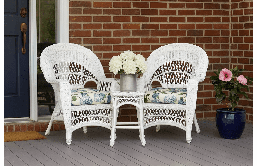  Outdoor Wicker Chair Set of 2 - Cape Cod In Stock 