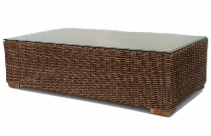 Patio Wicker Cocktail Table - Santa Barbara