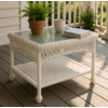 Outdoor Wicker Coffee Table: Cape Cod Rectangular (Available in 3 Finishes)