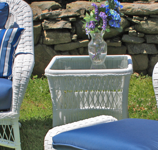 Outdoor Wicker End Table Princeton Wicker Paradise
