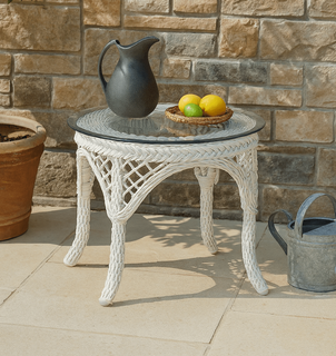 Outdoor Wicker End Table - Savannah