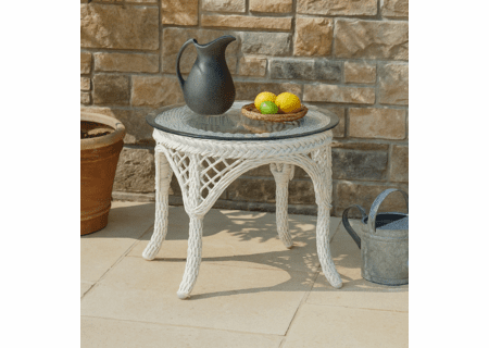 Outdoor Wicker End Table - Savannah
