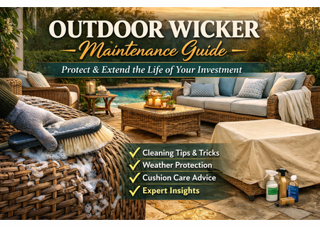 Outdoor Wicker Furniture Care Guide