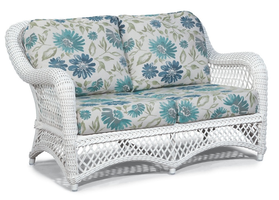 Outdoor Wicker Loveseat SavannahAlmond due in early June