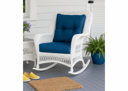 Outdoor Wicker Rocker - Princeton
