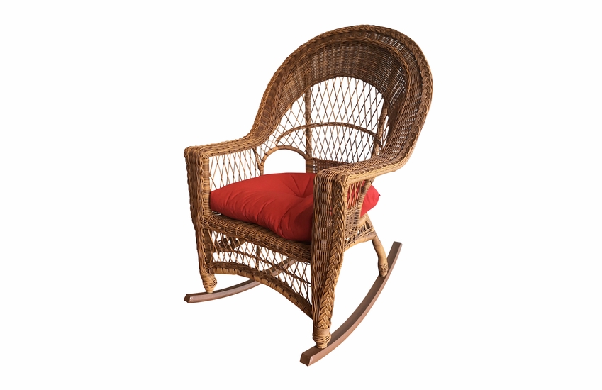 Outdoor Wicker Rocker Cape Cod
