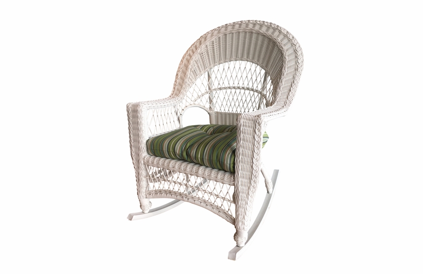 Outdoor Wicker Rocker Cape Cod